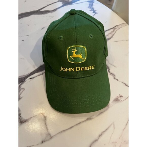 John Deere NRLAD Nothing Runs Like A Deere Chapeau en sergé pour homme, vert Jd, taille unique, Jd Green